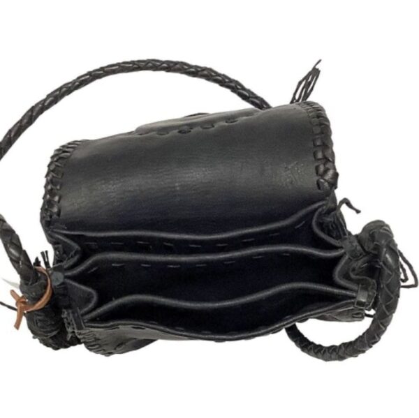 Product Image: Leather Crossbody Bag with 4 Directions Pin