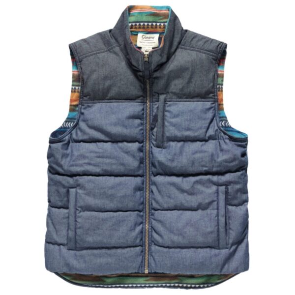Product Image: Reversible Denim & Fleece Vest