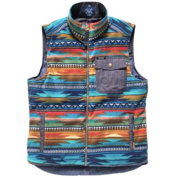Product Image: Reversible Denim & Fleece Vest