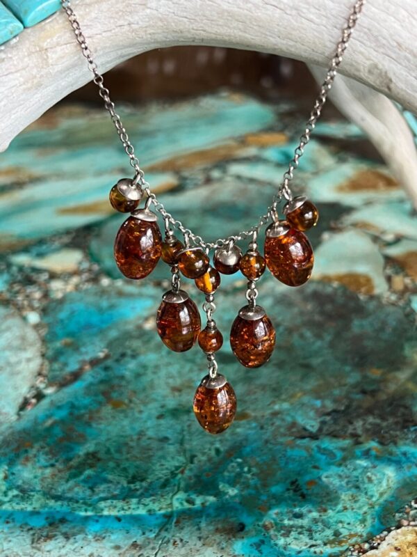 Product Image: FALLING AMBER NECKLACE