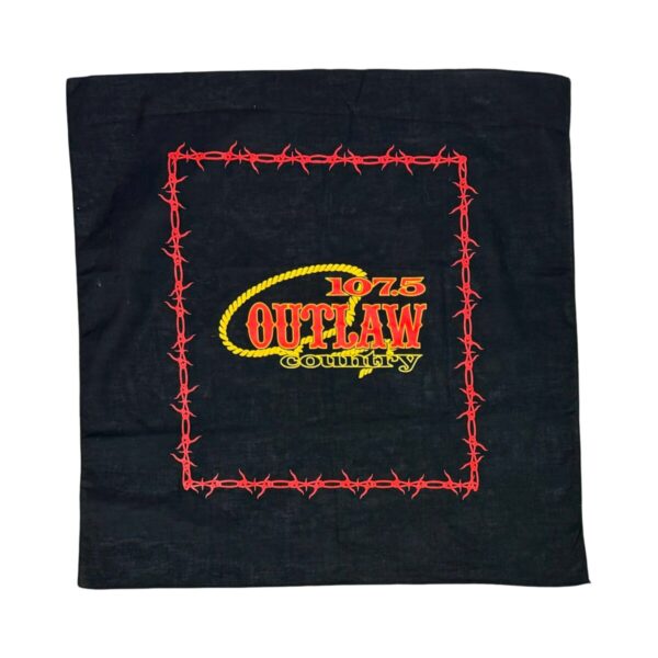 Product Image: 1990’S OUTLAW COUNTRY MADE IN USA PRINTED BANDANA