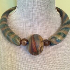 Product Image: Handblown Designer Glass Collar
