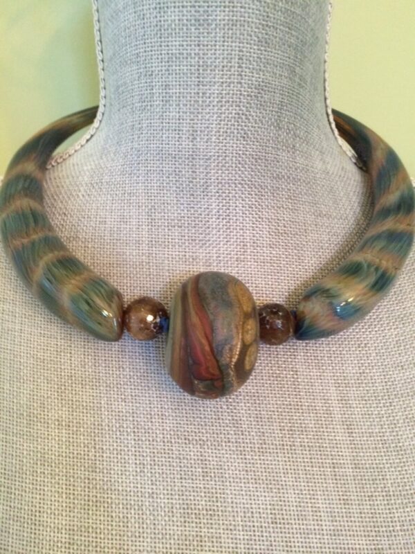 Product Image: Handblown Designer Glass Collar