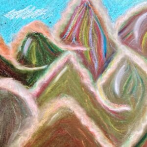 Product Image: Santa Fe Mountains NEW 2025 12″ X 17″