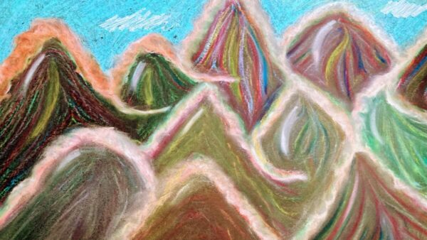 Product Image: Santa Fe Mountains NEW 2025 12″ X 17″