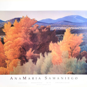 Product Image: “Algdones En Oro” Poster issued by Santa Fe County