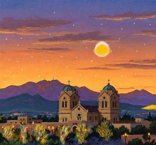 Product Image: Santa Fe Sunset 2025 8″X12″