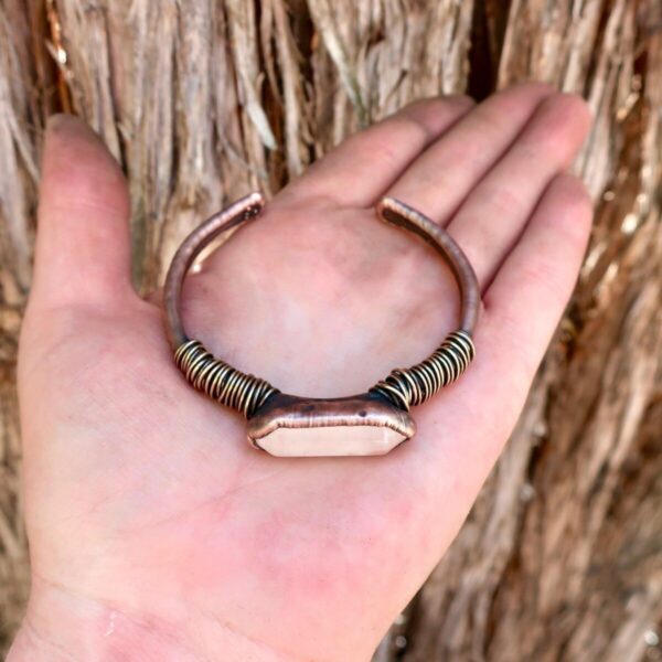 Product Image: Healing Double Terminated Quartz Bracelet for Energy Amplification