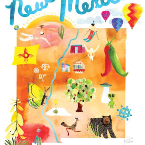 Product Image: New Mexico Water Color Card
