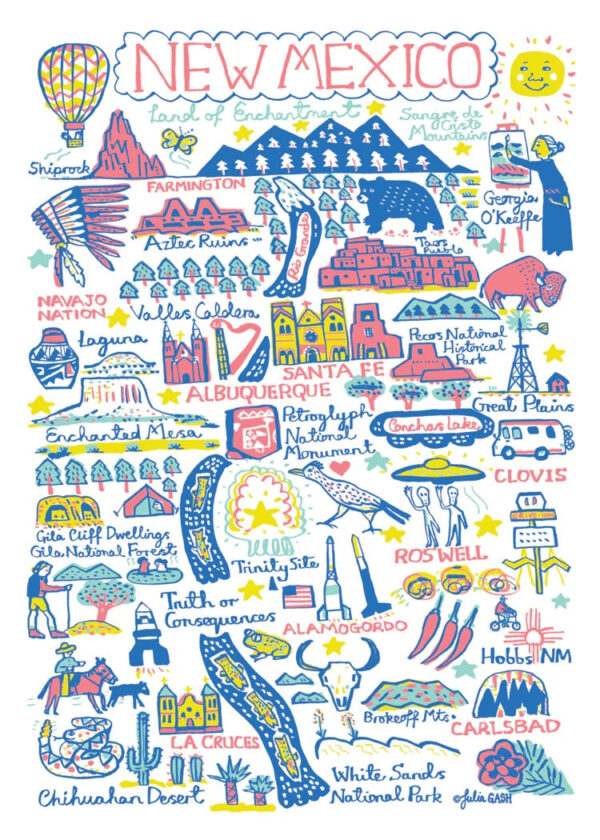Product Image: New Mexico Statescape Card