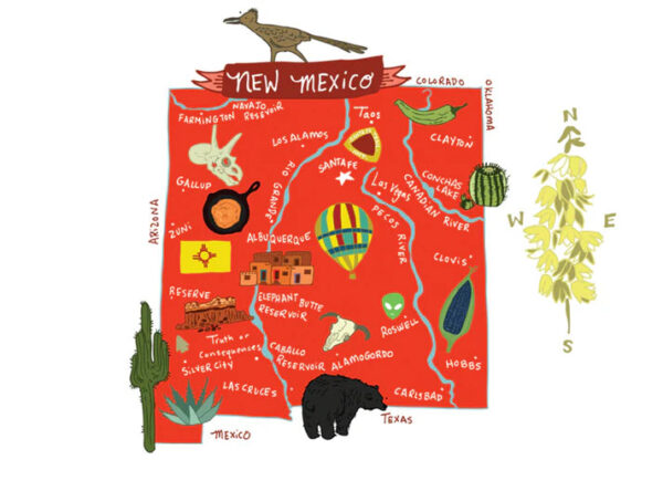 Product Image: Hello New Mexico Notecards