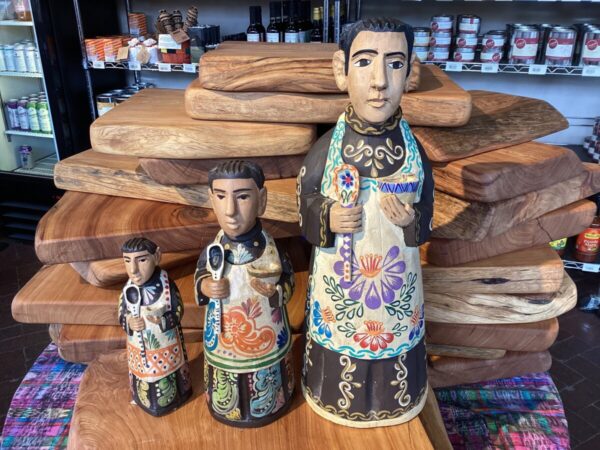 Product Image: Preciado Painted Wooden San Pasqual Statue