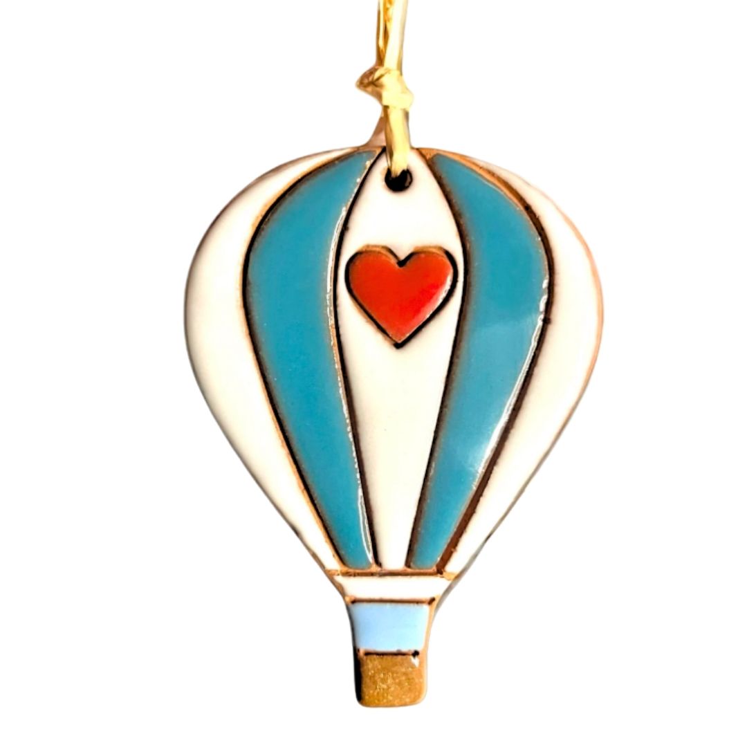 Santa Fe Marketplace Hot Air Balloon Ornament Product Image: Hot Air Balloon Ornament