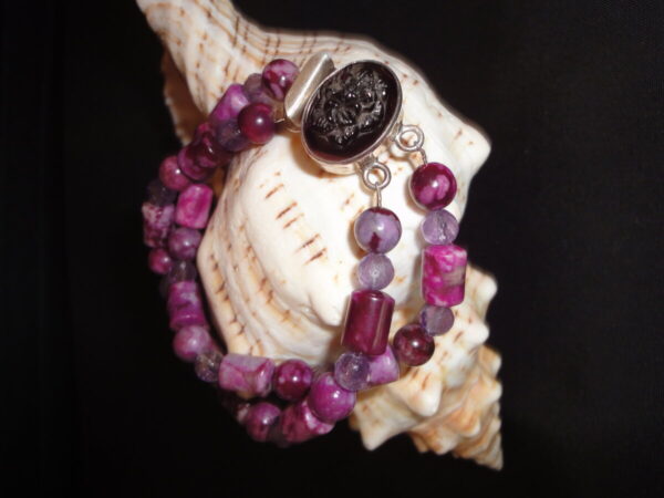 Product Image: Vintage Early 1900’s Purple-licious Button Bracelet