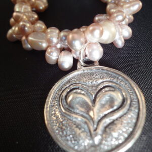 Product Image: Hearts and Pearls Bracelet