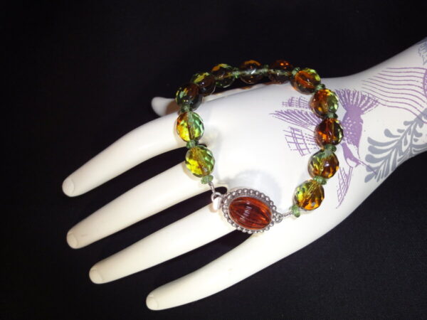Product Image: Vintage Glass Button Bracelet