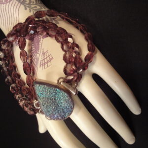 Product Image: A Doozy of a Druzy Bracelet/Vintage Beads