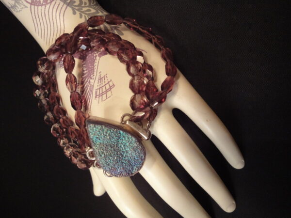 Product Image: A Doozy of a Druzy Bracelet/Vintage Beads
