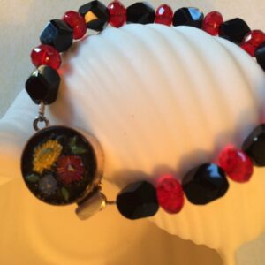 Product Image: Vintage 1940’s Japanese Milleflori Glass Bracelet