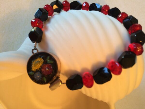 Product Image: Vintage 1940’s Japanese Milleflori Glass Bracelet