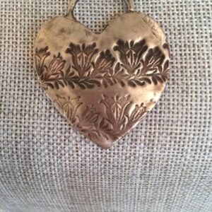 Product Image: Heart of Mine Embossed Silver Necklace