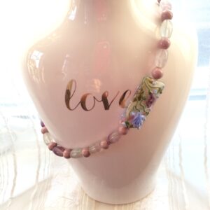 Product Image: Ode to Spring – Artisan Glass Necklace