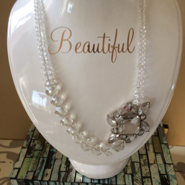 Product Image: Glamorous Vintage Crystal/Rhinestone Wedding Necklace