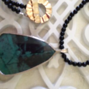 Product Image: Stunning Oval Turquoise Pendant Necklace