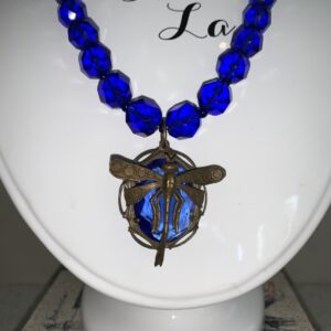 Product Image: Magnificent Vintage Dragonfly Pendant Necklace