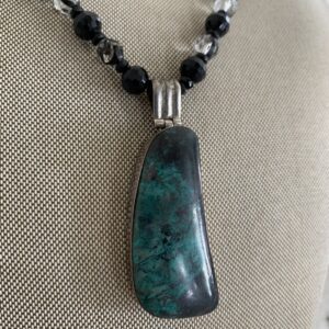 Product Image: Bold Turquoise Pendant Necklace