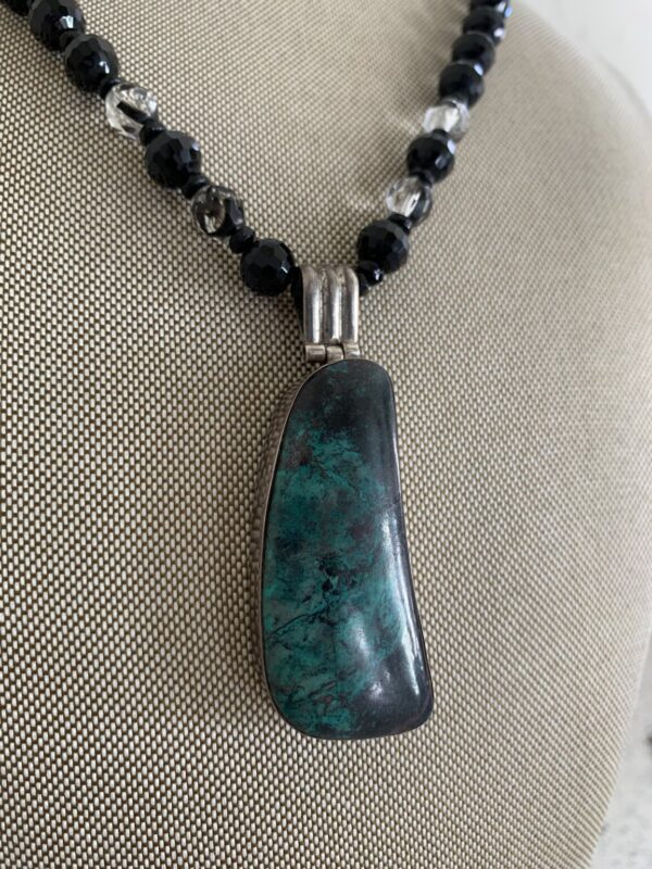 Product Image: Bold Turquoise Pendant Necklace