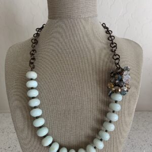 Product Image: Glamorous Vintage Creation with Crystals and Beads