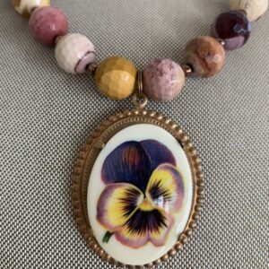 Product Image: Pretty as a Pansy 1940’s Vintage Necklace