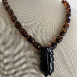 Product Image: Vintage Bakelite/Resin Necklace at its Best