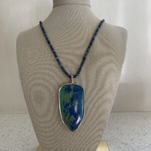 Product Image: Blue Sodalite Sweetheart Pendant Necklace