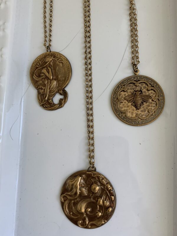 Product Image: Hand Stamped Medallions from Vintage Molds