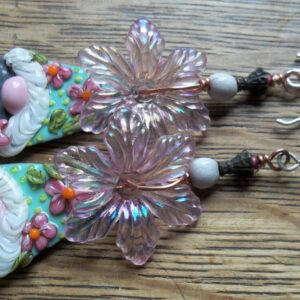 Product Image: Spring Enameled Gnome Earrings