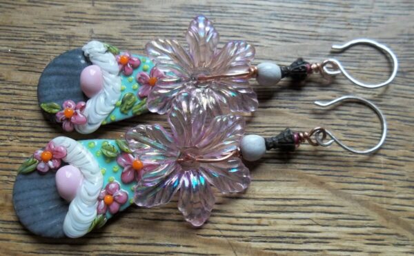 Product Image: Spring Enameled Gnome Earrings