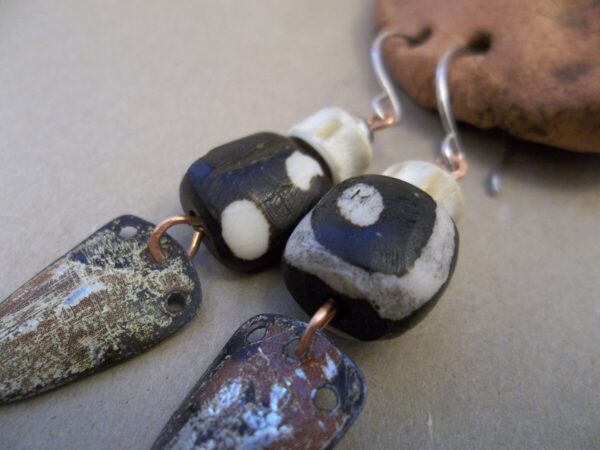Product Image: Bead Soup Reclaimed Tin Earrings