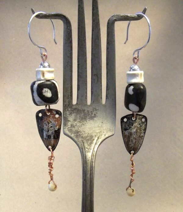 Product Image: Bead Soup Reclaimed Tin Earrings