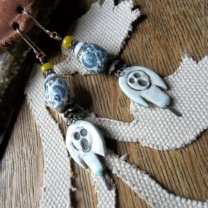 Product Image: Boo! Ceramic Drop Earrings