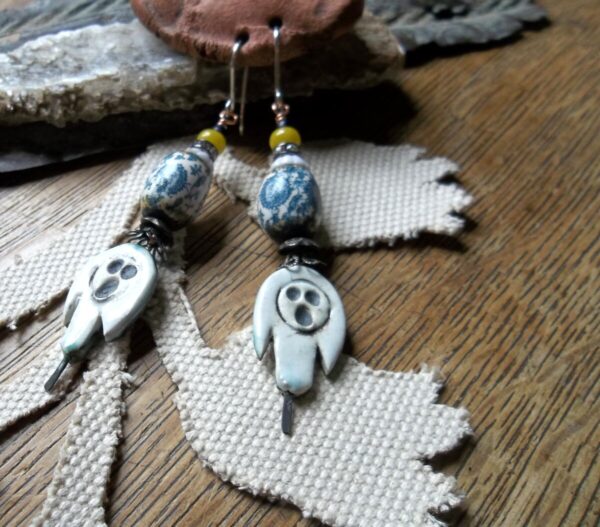 Product Image: Boo! Ceramic Drop Earrings
