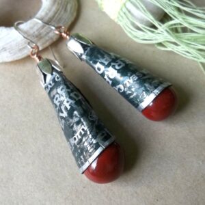 Product Image: Rolled Bottle Cap Earrings