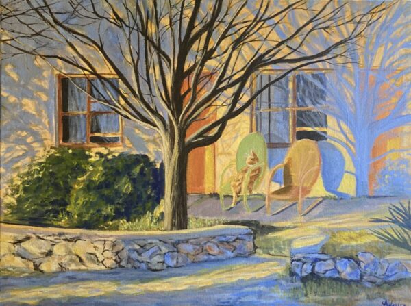 Product Image: “Winter Shadows at the Charles Motel”