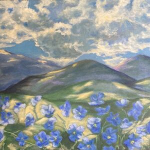 Product Image: “Blue Flax Days”