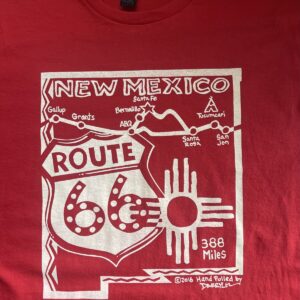 Product Image: NM Route 66 Map tee