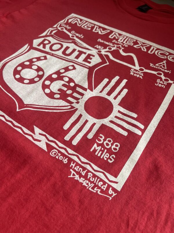 Product Image: NM Route 66 Map tee