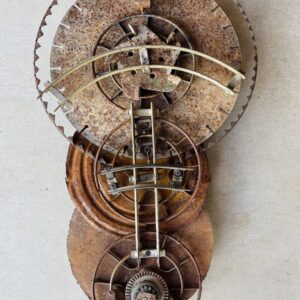 Product Image: Contemporary Round assemblage sculpture
