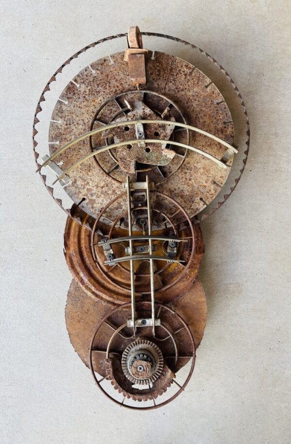 Product Image: Contemporary Round assemblage sculpture