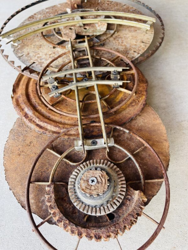 Product Image: Contemporary Round assemblage sculpture